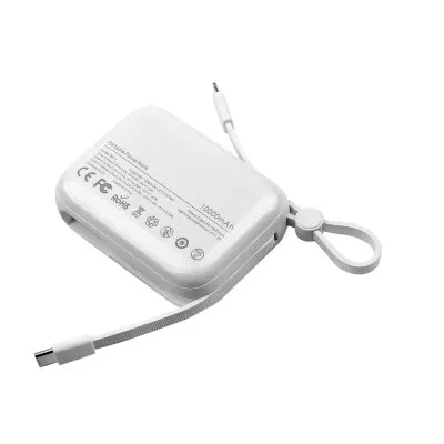 NCC BP12 10000mah Power Bank Fast Charging with Built in Cable - Image 8